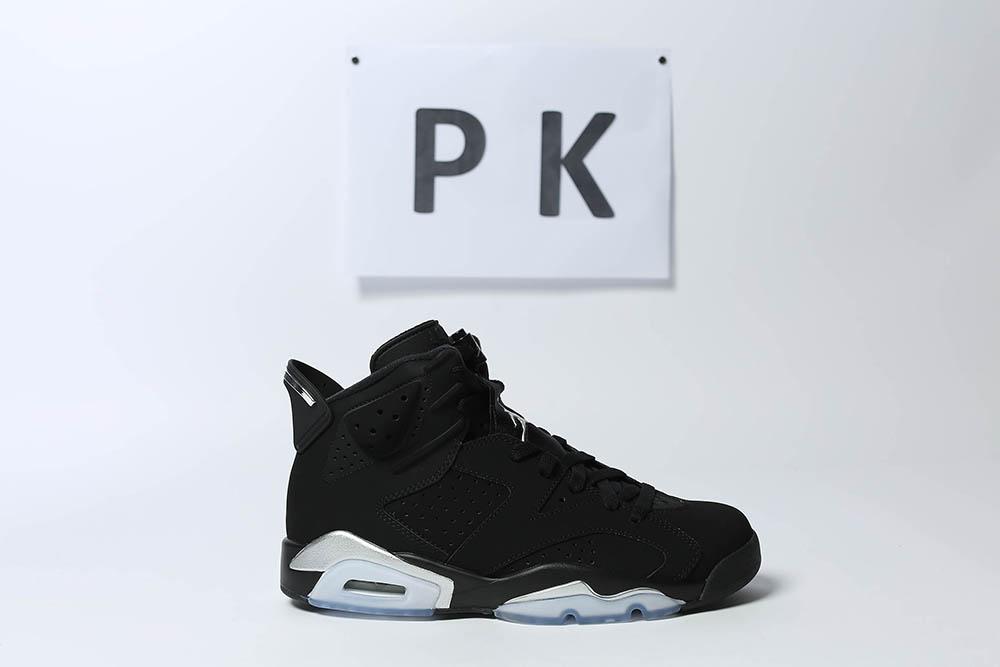 PK GOD Air Jordan 6 Retro Metallic Silver RETAIL MATERIALS READY TO SHIP